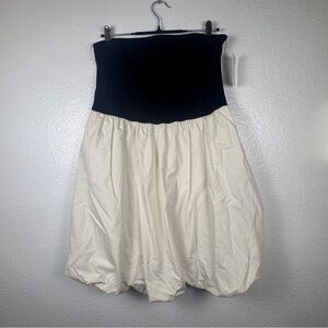 A New Day Women's Black/White Bubble
Skirt Dress Size L